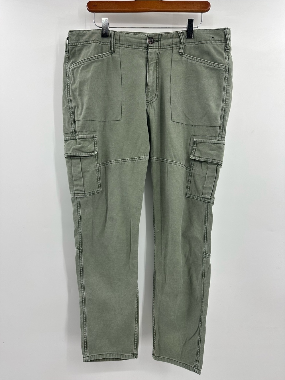 Abercrombie & Fitch Olive Green Women's Cargo Pants